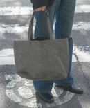 7ポケット フェイクレザー トートバッグ PUトート BLUE STANDARD