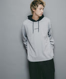 【brknhome/ブロークンホーム】ロング スリーブ フーデッド Tシャツ