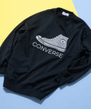 シューズ アップリケ 裏毛 スウェット CONVERSE