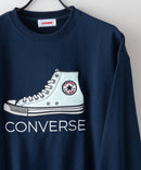 シューズ アップリケ 裏毛 スウェット CONVERSE