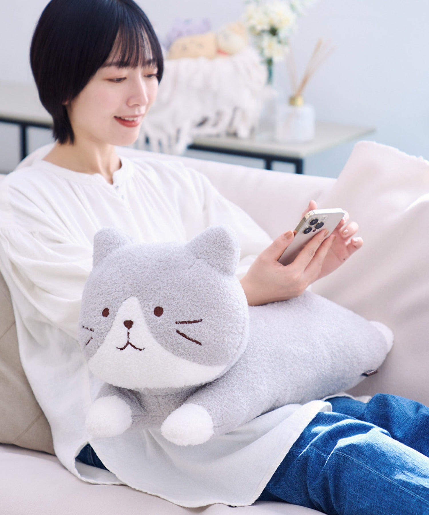 ELLIE エリー スティッチフレアパンツ Sサイズネイビー ELLIE エリー スティッチフレアパンツ Sサイズネイビー