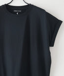 【汗染みの目立ちにくいTシャツ ZEROSTAIN/ゼロステイン】ロールカフラウンドヘムTシャツ レディース 汗染み防止 撥水加工 多機能 zo