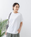 【汗染みの目立ちにくいTシャツ ZEROSTAIN/ゼロステイン】ロールカフラウンドヘムTシャツ レディース 汗染み防止 撥水加工 多機能 zo