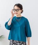 【汗染みの目立ちにくいTシャツ ZEROSTAIN/ゼロステイン】バルーン袖Tシャツ レディース 撥水・汗染み防止 多機能Tシャツ zo