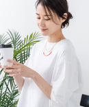 【汗染みの目立ちにくいTシャツ ZEROSTAIN/ゼロステイン】バルーン袖Tシャツ レディース 撥水・汗染み防止 多機能Tシャツ zo