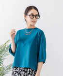 【汗染みの目立ちにくいTシャツ ZEROSTAIN/ゼロステイン】バルーン袖Tシャツ レディース 撥水・汗染み防止 多機能Tシャツ zo