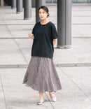 【汗染みの目立ちにくいTシャツ ZEROSTAIN/ゼロステイン】ロールカフサイドスリットTシャツ 撥水・UVカット機能付き レディース 快適Tシャツ zo