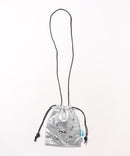 フロント刺繍 ドローストリングミニショルダーバッグ【FILA/フィラ × PEANUTS/ピーナッツ】