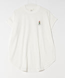 フレンチスリーブ ワンポイント刺繍Tシャツ【TeddyBear/テディベア】