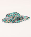 水陸両用 タレ付き ハット ワンポイントロゴ【MEI/メイ】