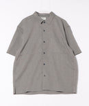 快適素材 リネンタッチ半袖シャツ ドライタッチ 速乾【NATURAL STORY/ナチュラルストーリー】