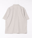 快適素材 リネンタッチ半袖シャツ ドライタッチ 速乾【NATURAL STORY/ナチュラルストーリー】