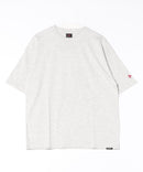 【SAVIER/サビアー】×【ZERO STAIN/ゼロステイン】コラボ Vガセット クルーネック Tシャツ