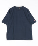 【SAVIER/サビアー】×【ZERO STAIN/ゼロステイン】コラボ ラグランスリーブ ポケット付 Tシャツ