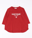 裾ラウンド クロップド スリーブT【CONVERSE/コンバース】
