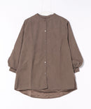 【C-FORT POINT/フォートポイント】ノーカラー ボリューム チュニック