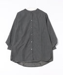 【C-FORT POINT/フォートポイント】ノーカラー ボリューム チュニック