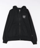 【BEN DAVIS/ベンデイビス】バックプリント フルジップ フーディー ヘビーウェイト 裏起毛