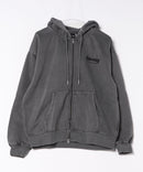 【THRASHER / スラッシャー】ピグメントキモウZIPフーディー 裏起毛 ヘビースウェット マグロゴ