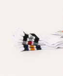 【FRUIT OF THE LOOM/フルーツオブザルーム】3パッククオーターソックス くるぶし丈ショートソックス 定番ラインソックス