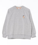 【TOM&JERRY/トムとジェリー】TOM&JERRY ワンポイント 裏シャギー スウェット