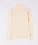 【C-FORT POINT/フォートポイント】リブハイネック ニットプルオーバー