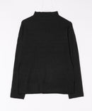 【C-FORT POINT/フォートポイント】リブボトルネック ニットプルオーバー