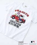 【PEANUTS×MLB】オリジナルデザイン KIDS Tシャツ ヤンキース ドジャース カブス 130 140 150 160 キャラクター 親子お揃いコーデ zo