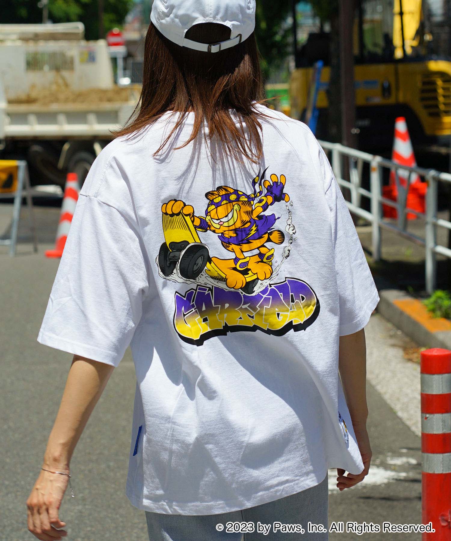 Garfield】ガーフィールド コラボ Tシャツ Y2K ストリート