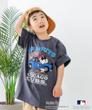 【PEANUTS×MLB】オリジナルデザイン KIDS Tシャツ ヤンキース ドジャース カブス 130 140 150 160 キャラクター 親子お揃いコーデ zo