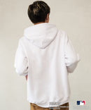 【MLB ×PEANUTS】別注コラボ 裏起毛 フーディー プルオーバー パーカー ドロップショルダー オーバーサイズ