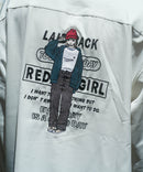 【UNIIT × RED CAP GIRL 】ナチュラル ストレッチ ルーズ シャツ
