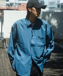 【UNIIT × RED CAP GIRL 】ナチュラル ストレッチ ルーズ シャツ