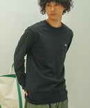 USAコットン ワンポイント ロング Tシャツ ロンT   サスティナブル CHAMPION チャンピオン