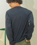 USAコットン ワンポイント ロング Tシャツ ロンT   サスティナブル CHAMPION チャンピオン