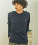 USAコットン ワンポイント ロング Tシャツ ロンT   サスティナブル CHAMPION チャンピオン