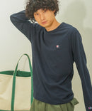 USAコットン ワンポイント ロング Tシャツ ロンT   サスティナブル CHAMPION チャンピオン