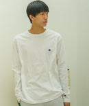 USAコットン ワンポイント ロング Tシャツ ロンT   サスティナブル CHAMPION チャンピオン