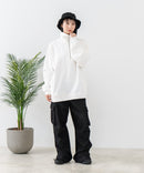 【(What it isNt)ART BY MARKGONZALES / (ワットイットイズント) アートバイ マークゴンザレス 】バックプリントハーフジップ