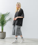 【DISCUS/ディスカス】グラフィックプリント オーバーサイズ Tシャツ zo