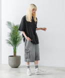 【DISCUS/ディスカス】グラフィックプリント オーバーサイズ Tシャツ zo