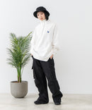 【(What it isNt)ART BY MARKGONZALES / (ワットイットイズント) アートバイ マークゴンザレス 】バックプリントハーフジップ