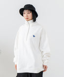 【(What it isNt)ART BY MARKGONZALES / (ワットイットイズント) アートバイ マークゴンザレス 】バックプリントハーフジップ