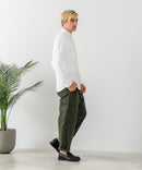 【BLUE STANDARD/ブルースタンダード】コットン100% オックスボタンダウンシャツ レギュラーシルエット ビズ オフィスカジュアル オンでもオフでも