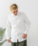 【BLUE STANDARD/ブルースタンダード】コットン100% オックスボタンダウンシャツ レギュラーシルエット ビズ オフィスカジュアル オンでもオフでも