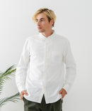 【BLUE STANDARD/ブルースタンダード】コットン100% オックスボタンダウンシャツ レギュラーシルエット ビズ オフィスカジュアル オンでもオフでも