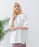 【DISCUS/ディスカス】グラフィックプリント オーバーサイズ Tシャツ zo