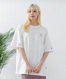 【DISCUS/ディスカス】グラフィックプリント オーバーサイズ Tシャツ zo
