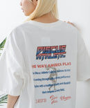 【DISCUS/ディスカス】グラフィックプリント オーバーサイズ Tシャツ zo