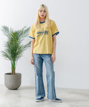 【CONVERSE/コンバース】ネップスラブ アーカイブロゴ リンガーTシャツ zo